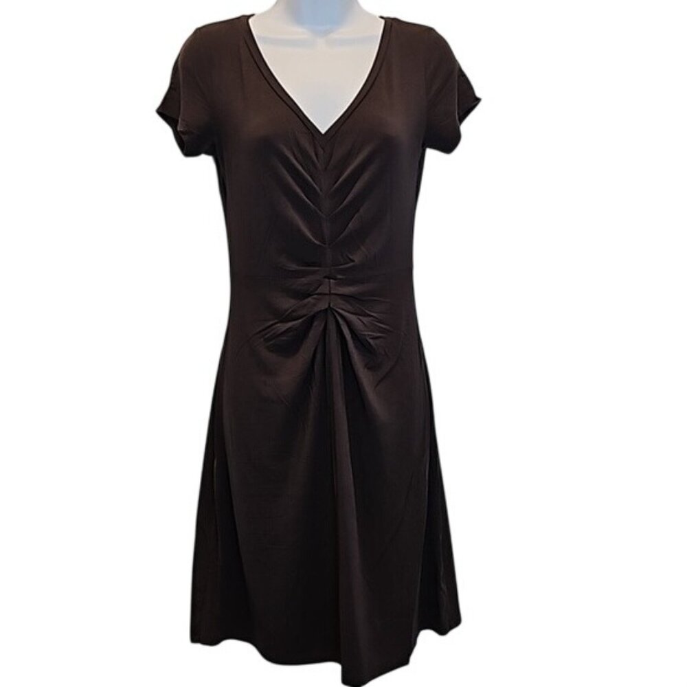 Athleta Ruched Athleisure Dress XS Modal Spandex Blend Outdoor Loungewear